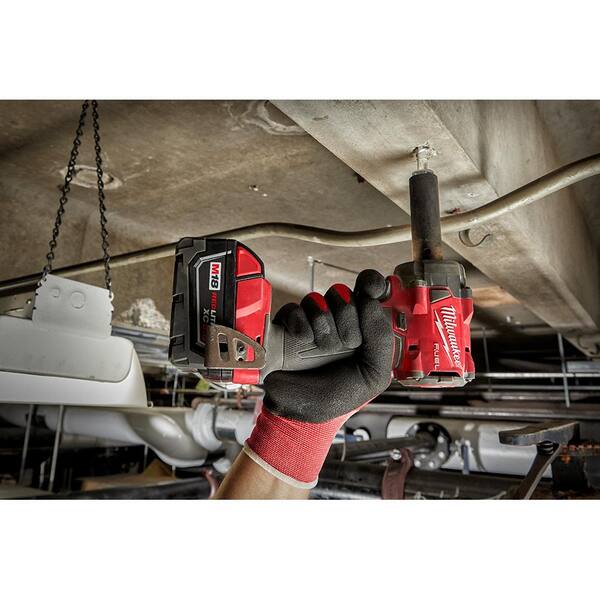 M18 FUEL GEN-2 18-Volt Lithium-Ion Brushless Cordless SAWZALL w/3/8 in. Impact Wrench w/F Ring, Two 6 Ah HO Batteries