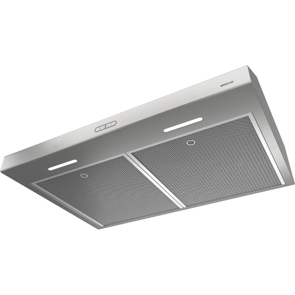 Broan 30-In. Glacier Series Under-Cabinet Range Hood, Stainless Steel, BCDF130SS