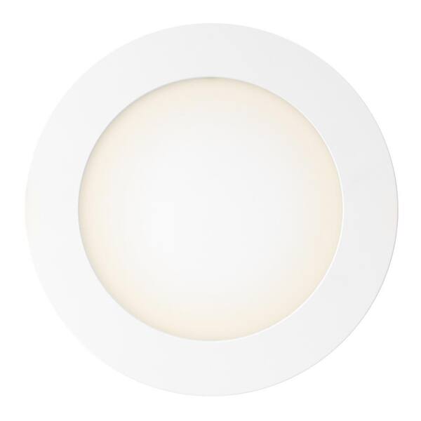 6 in. LED Slim 3 CCT Canless - White - (12-Pack)