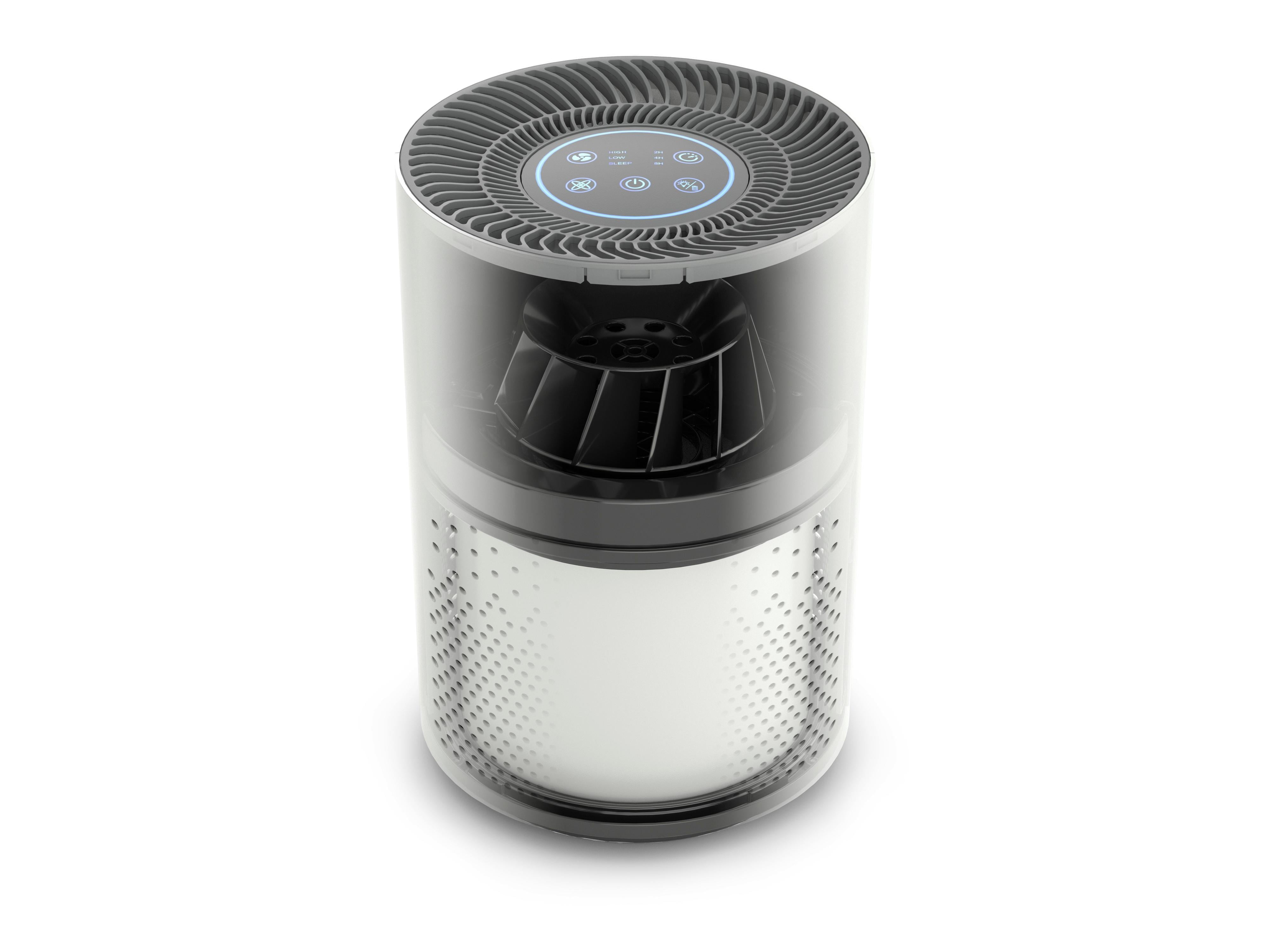 Holmes True HEPA 360 Air Purifier with 3-in-1 filter, Medium Room (HAP360W)