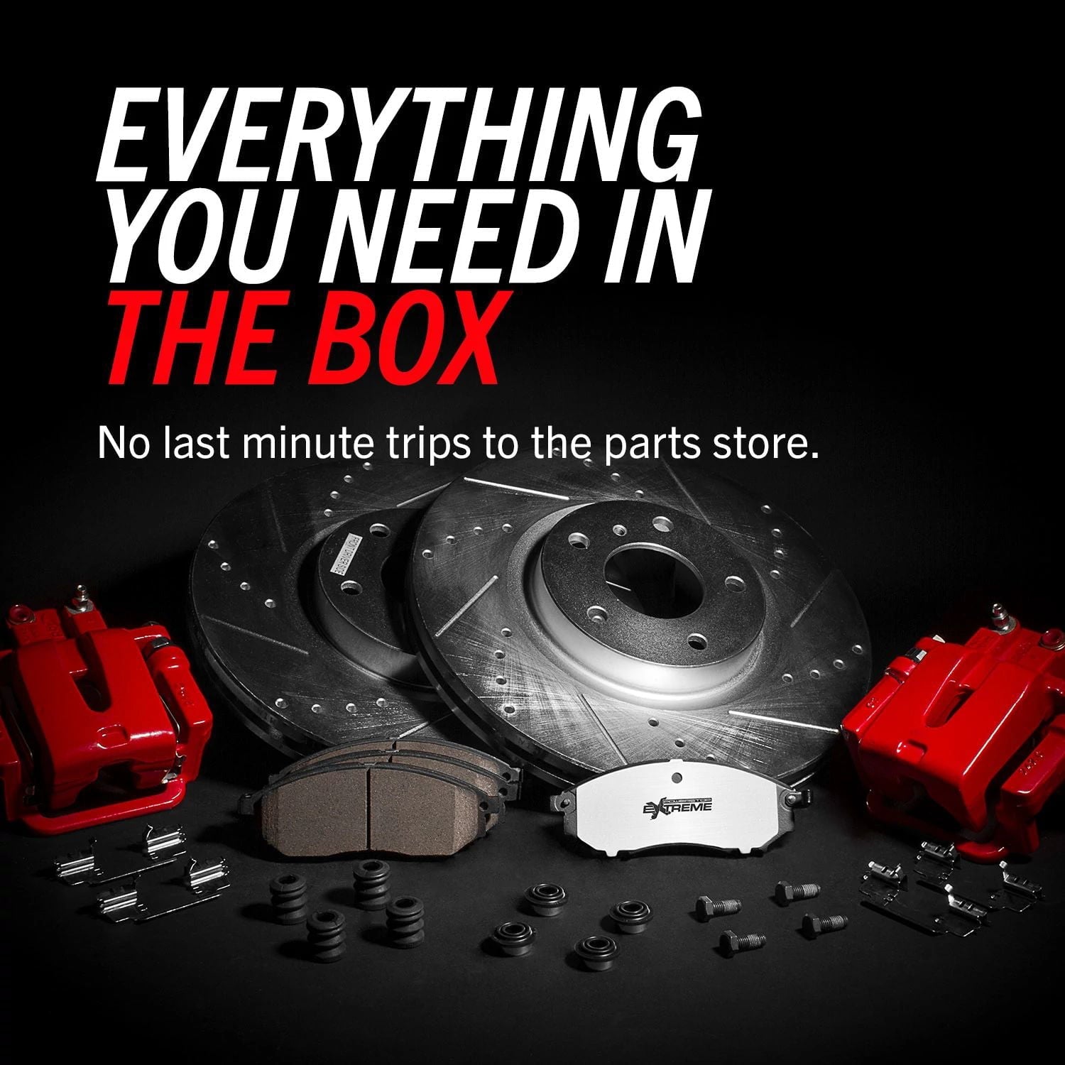 Power Stop Front Z36 Truck & Tow Brake Kit with Calipers KC2952A-36