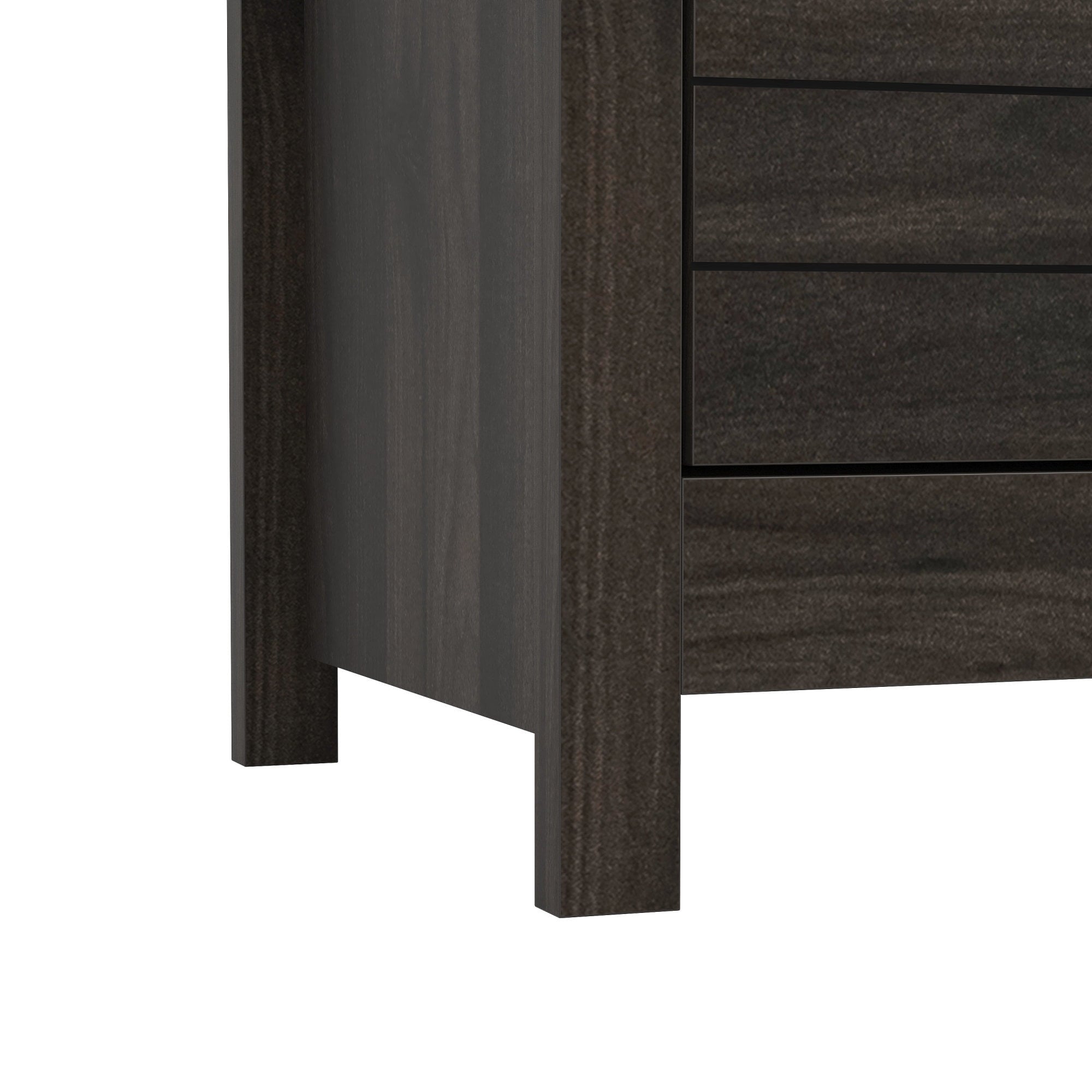 Lancaster Farmhouse 6-Drawer Dresser, Espresso, by Hillsdale Living Essentials