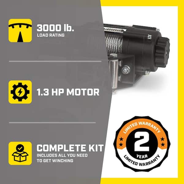 3000 lbs. Winch Kit