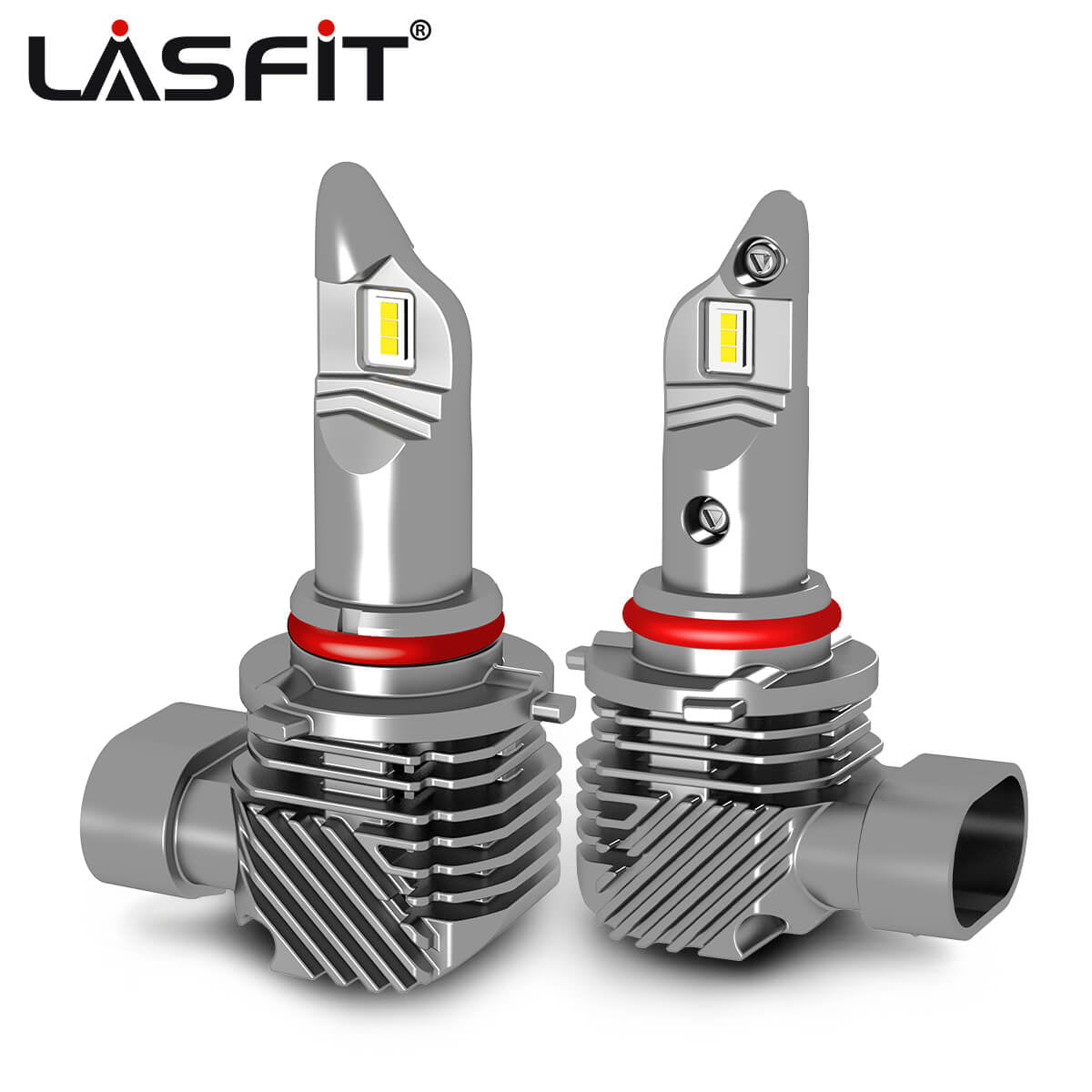 Lasfit 9006 LED Headlight Bulbs HB4 Low Beam Fanless LED Car Bulbs 40W 4000LM 6000K | 2 Bulbs