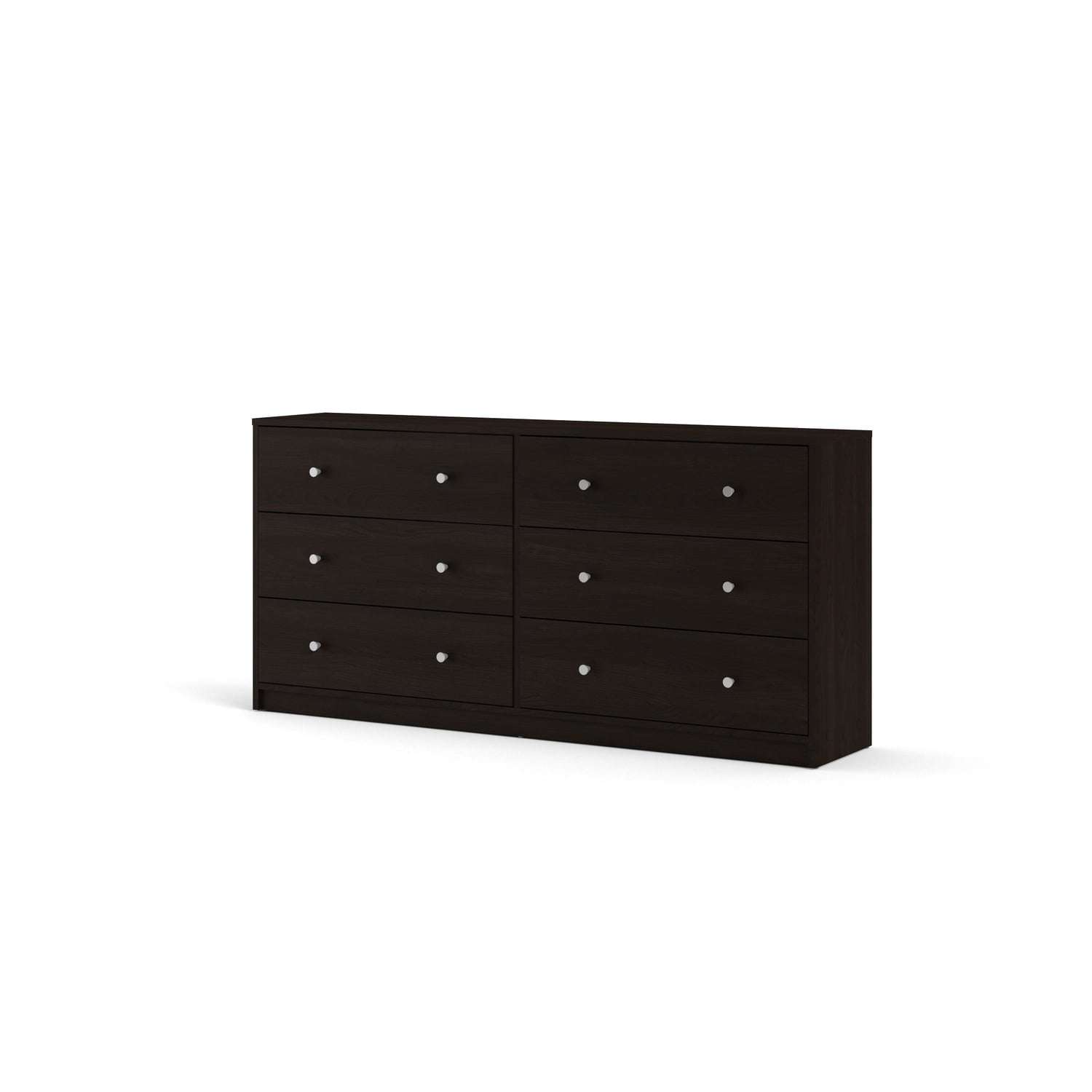 Studio 6 Drawer Double Dresser, Coffee