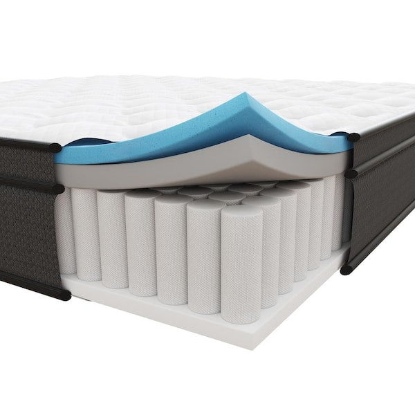 Support Twin Medium Firm 10 in. Hybrid Mattress, Supportand Cooling