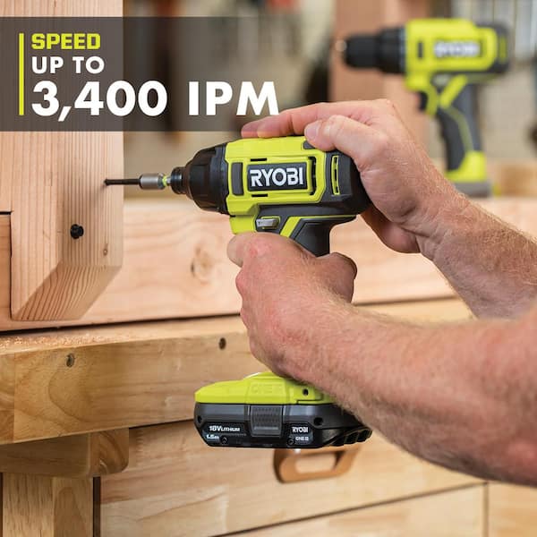 ONE+ 18V Cordless 1/4 in. Impact Driver (Tool Only)