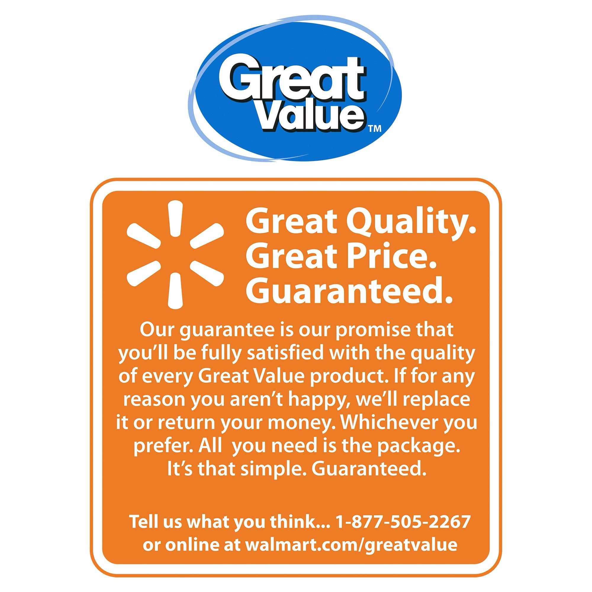 Great Value Everyday Strong, Soak Proof, Microwave Safe, Disposable Paper Plates, 10
