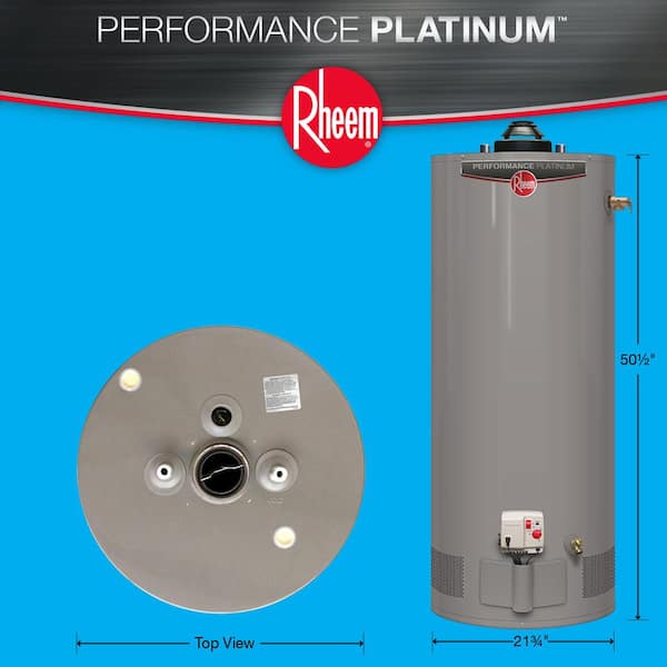 Performance Platinum 40 Gal. Short 12 Year 40,000 BTU Natural Gas Tank Water Heater