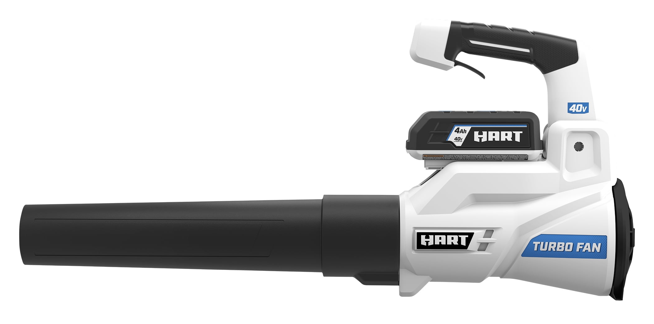 HART 40-Volt 120 MPH at 450 CFM Battery-Powered Axial Blower Kit, (1) 4.0Ah Lithium-Ion Battery