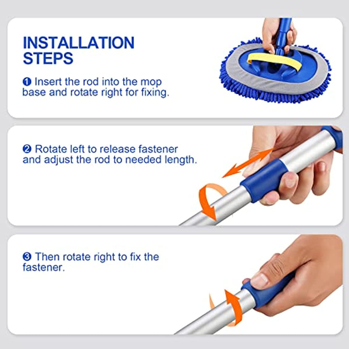 Car Wash Brush Kit with 41