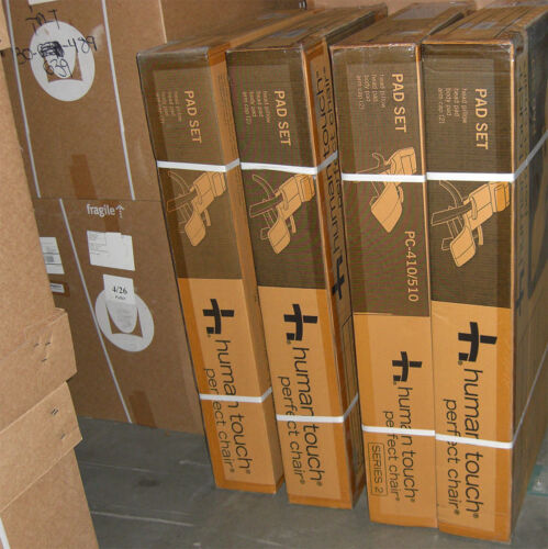 Human Touch PC-610 Omni-Motion Perfect Chair Black SofHyde Vinyl Pad Set Only