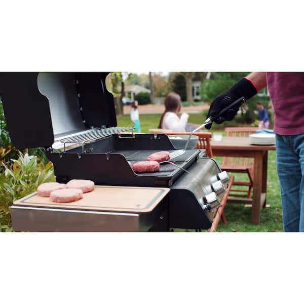 Spirit SX-315 3-Burner Propane Gas Smart Grill in Stainless Steel