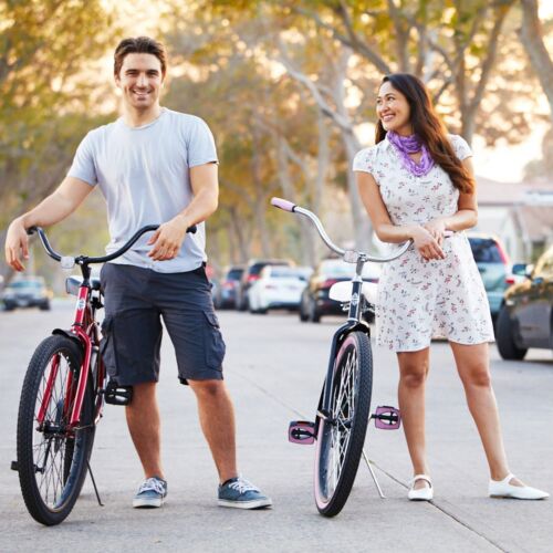 Huffy Cranbrook 26" Men's Cruiser Bike - Red Fast Shipping New