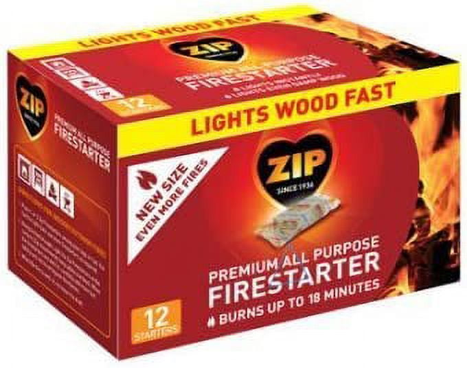 Zip Premium All Purpose Wrapped Fire Starter 48 Pack