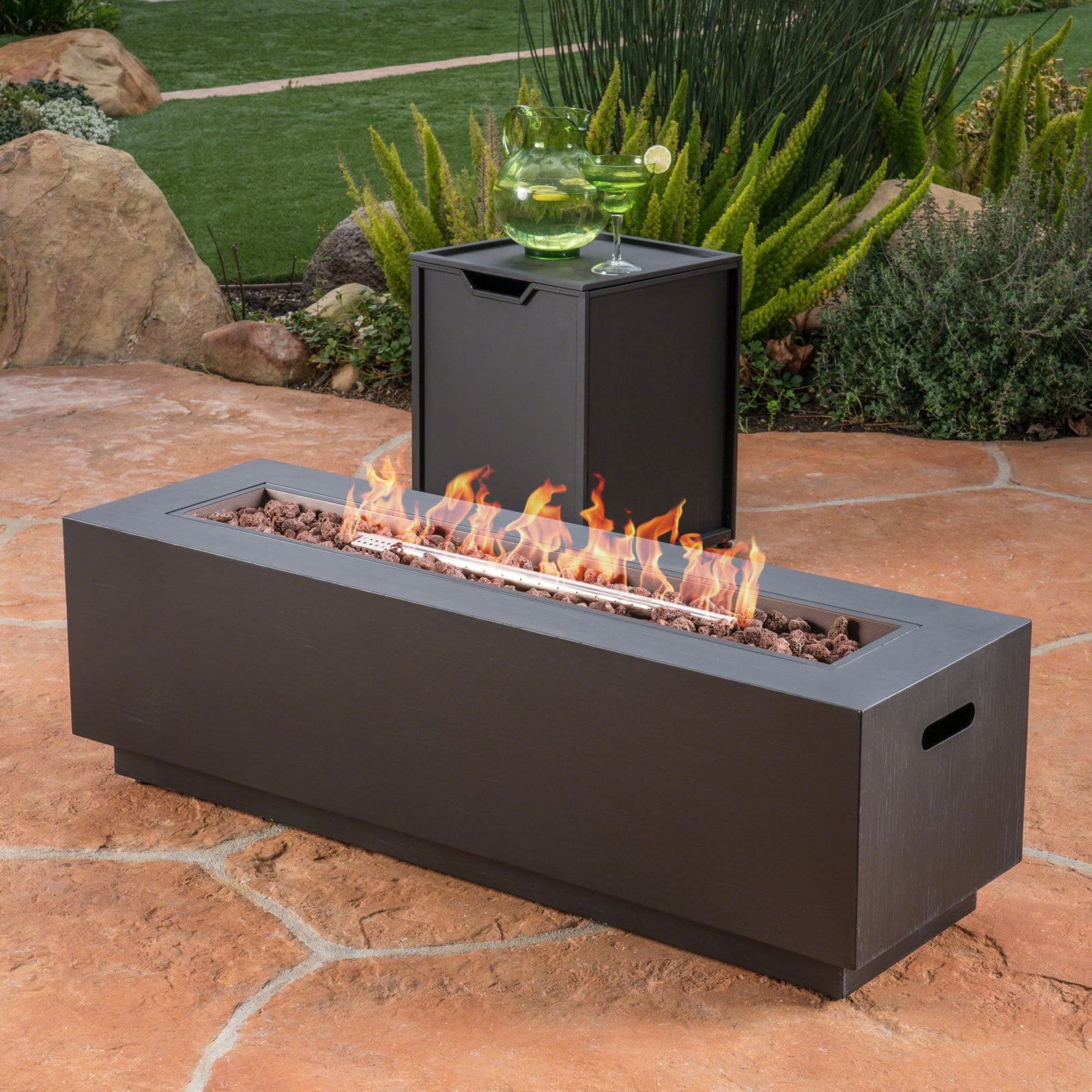 Wellington Iron Rectangular Fire Pit
