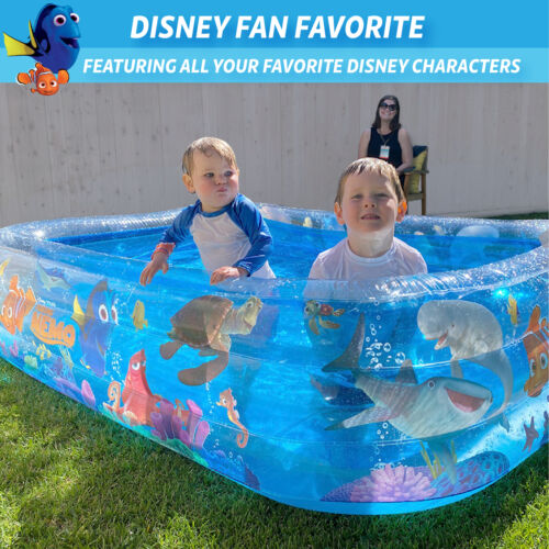 Disney Pixar Finding Nemo 8 x 6 Inflatable Pool by GoFloats