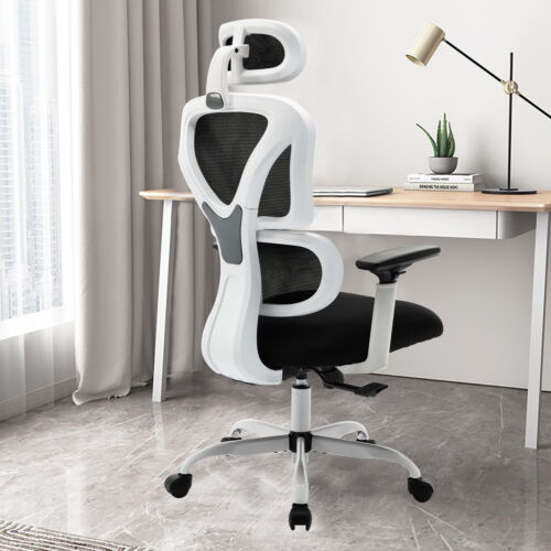 BIG SALE! Ergonomic Home Office Chair High Back Gaming Chair Headrest & Armrests