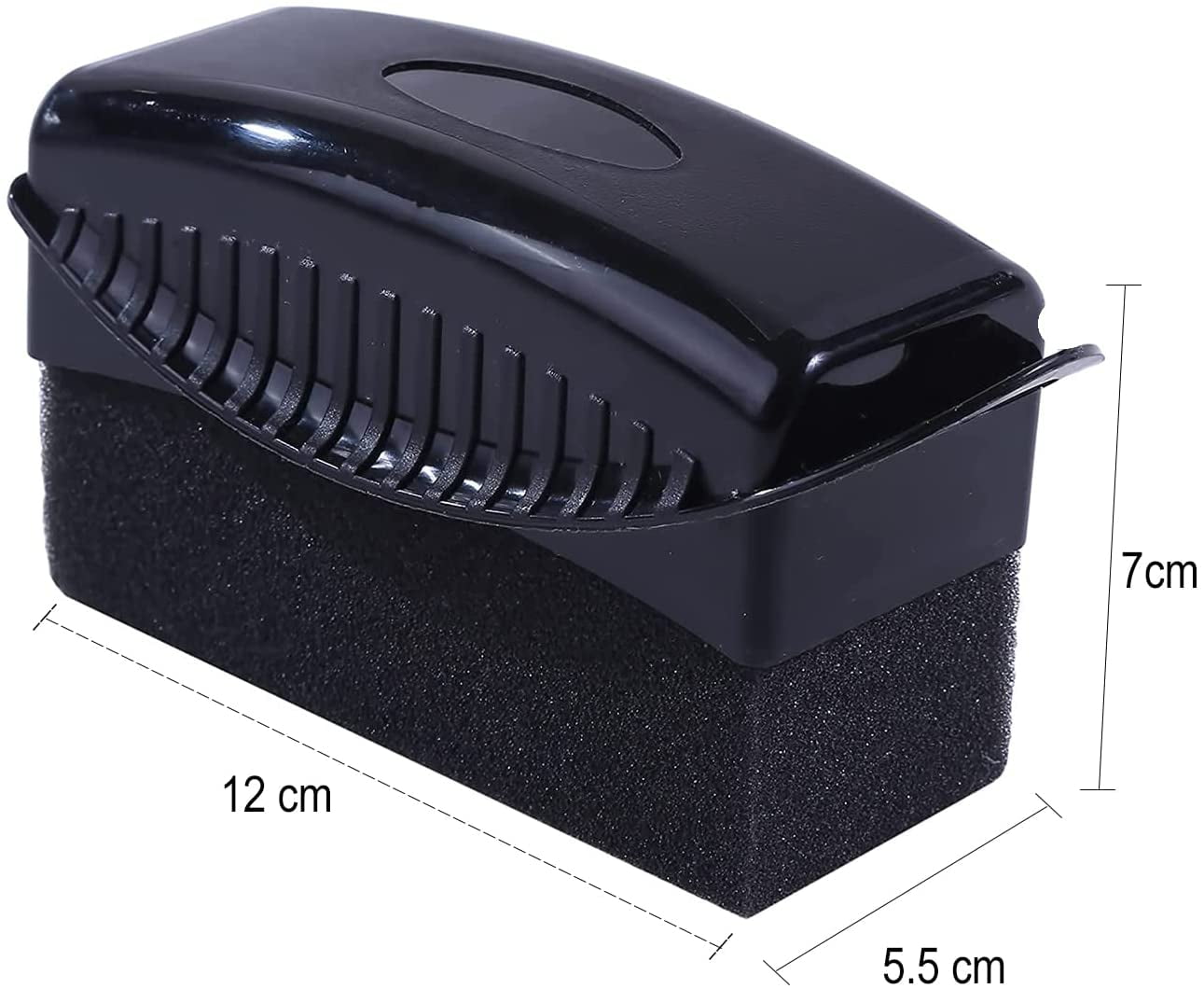 Tire Dressing Applicator Brush, 2 PCS Car Wheel Waxing Sponge With Case Auto Tyre Cleaning Pad For Tire Gel