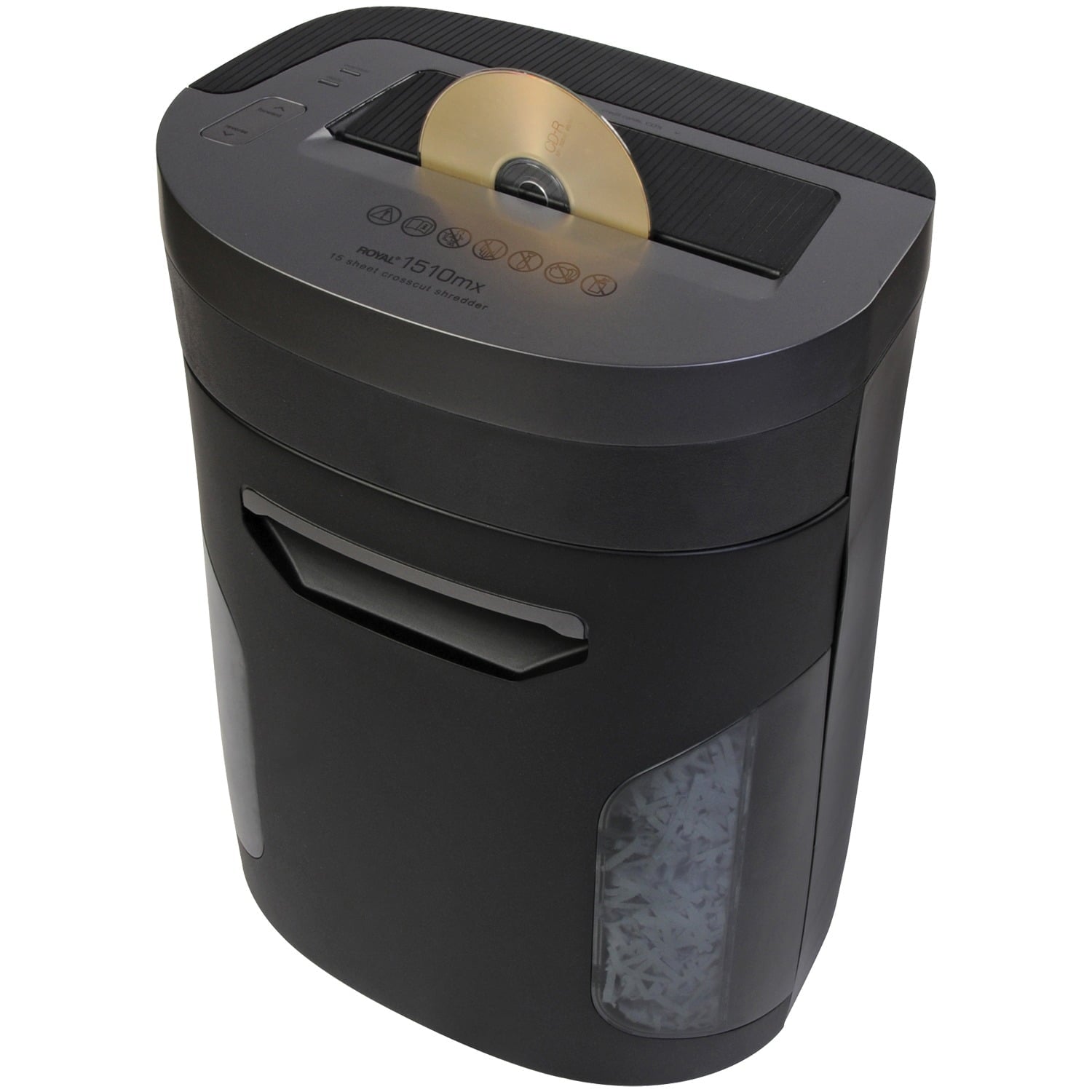 Royal Consumer 16951L 1510MX 15 Sheet Crosscut Paper Shredder