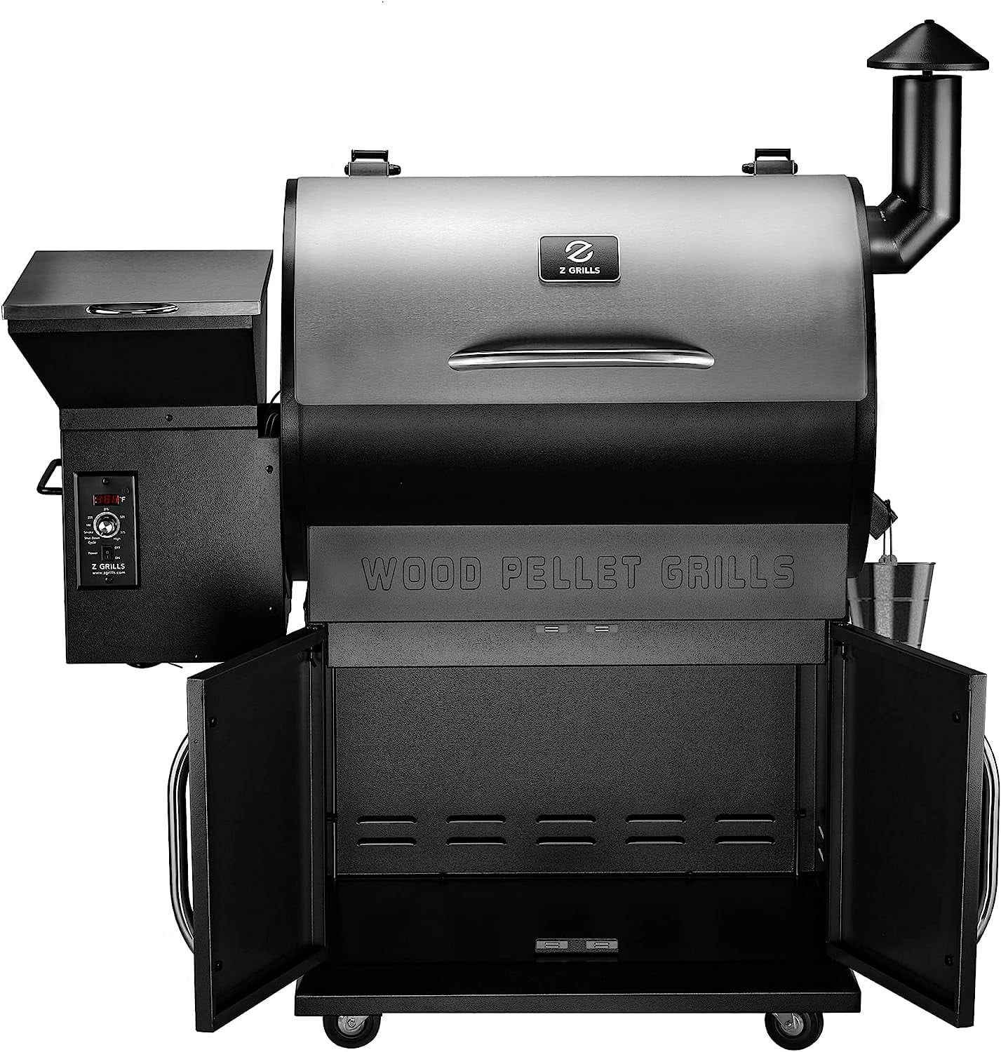 Grills ZPG-700E 697 sq. in. Pellet Grill & Smoker Stainless Steel