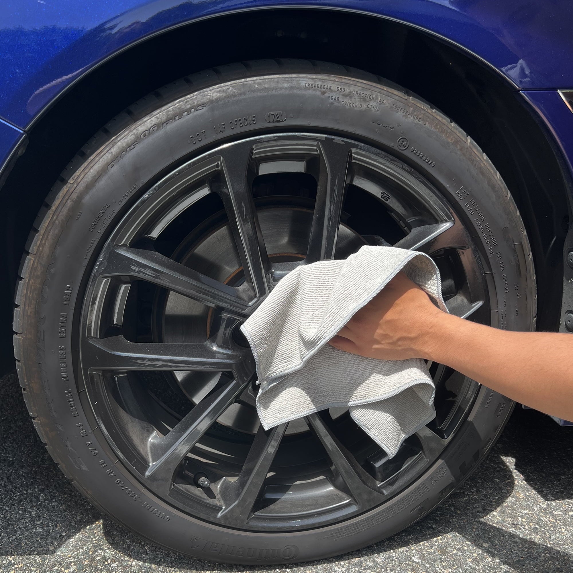 Auto Drive Multi-Purpose Microfiber Heavy Duty Cleaning Towels 100 Pack