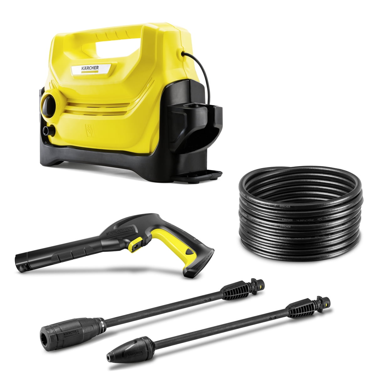 Kärcher K2 Entry Electric Pressure Washer 1600 PSI - Vario & DirtBlaster Spray Wands 1.35 GPM - New
