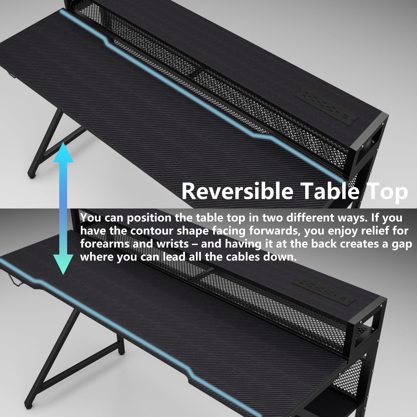 Loomie Gaming Desk 55