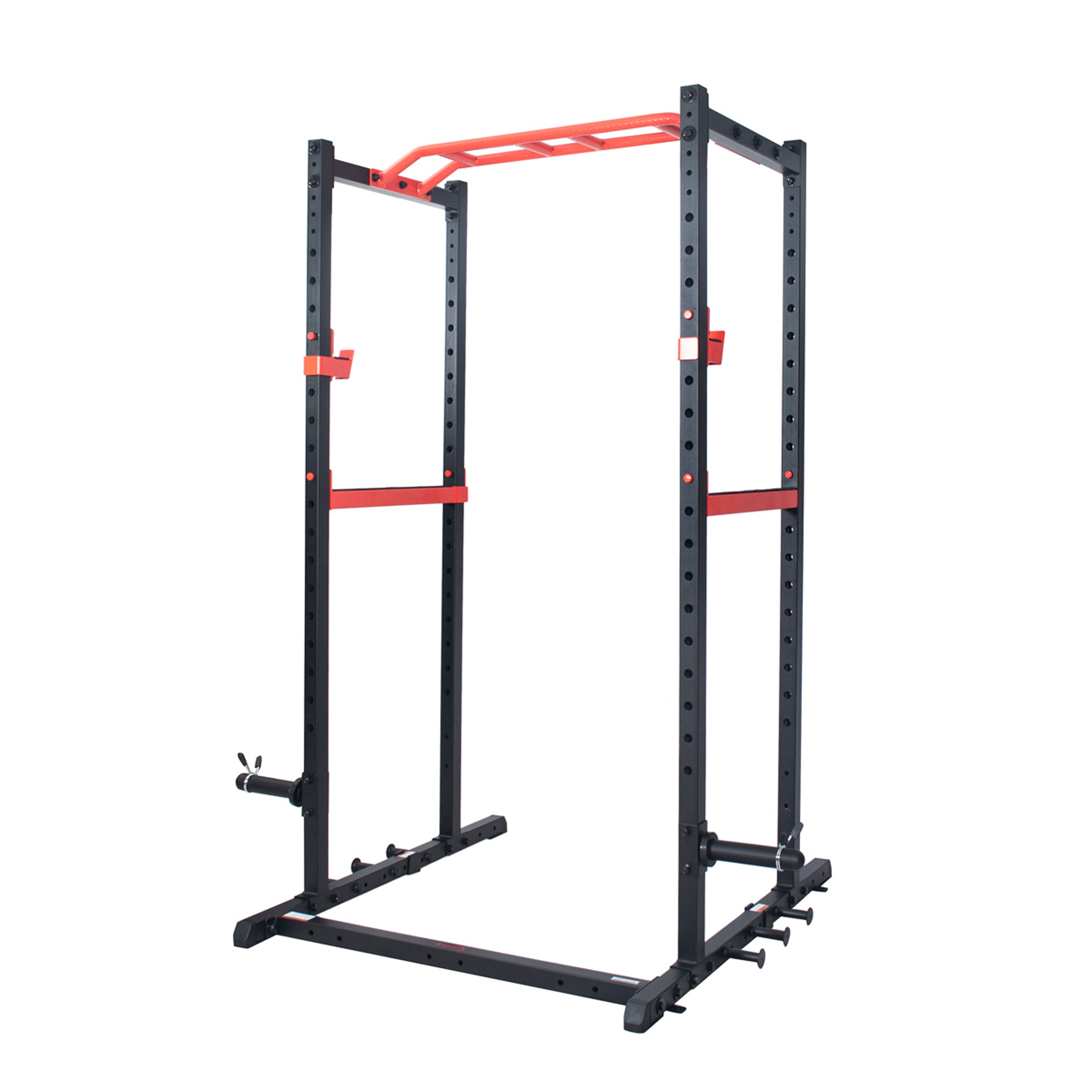 Sunny Health & Fitness Power Zone Power Rack, Home Gym Station Power Cage, Strength Exercise Equipment, SF-XF9925