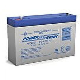 Power-Sonic PS-640 6V/4.5AH Sealed Lead Acid Battery-F1 Terminal - PS-640