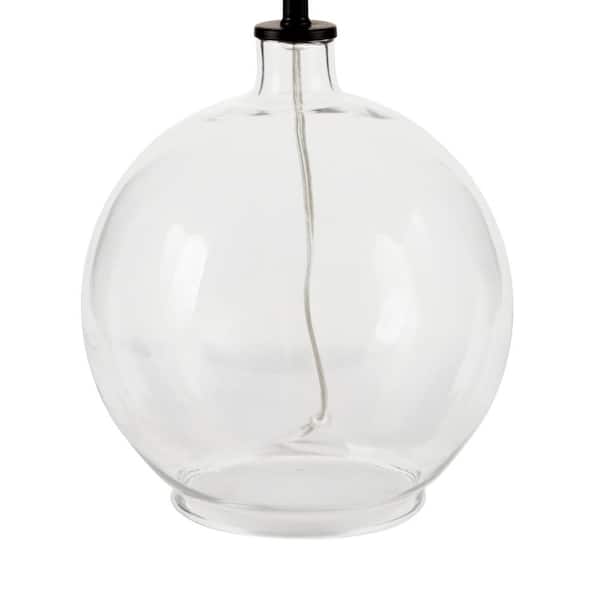 Windmere 21.5 in Clear Glass Table Lamp