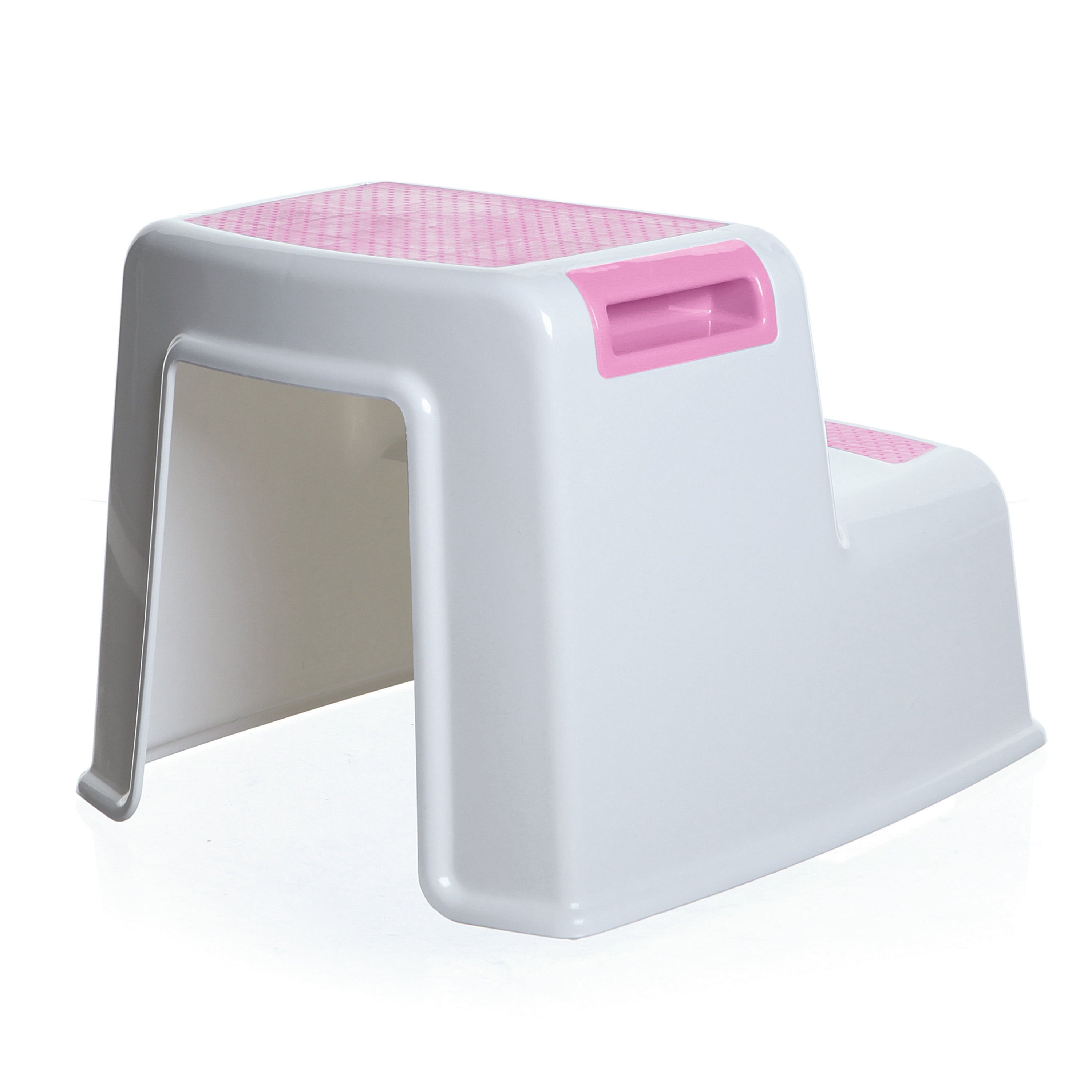 Dreambaby 2 Steps Stool for Kids and Toddlers - from Sturdy Plastic Material - Pink