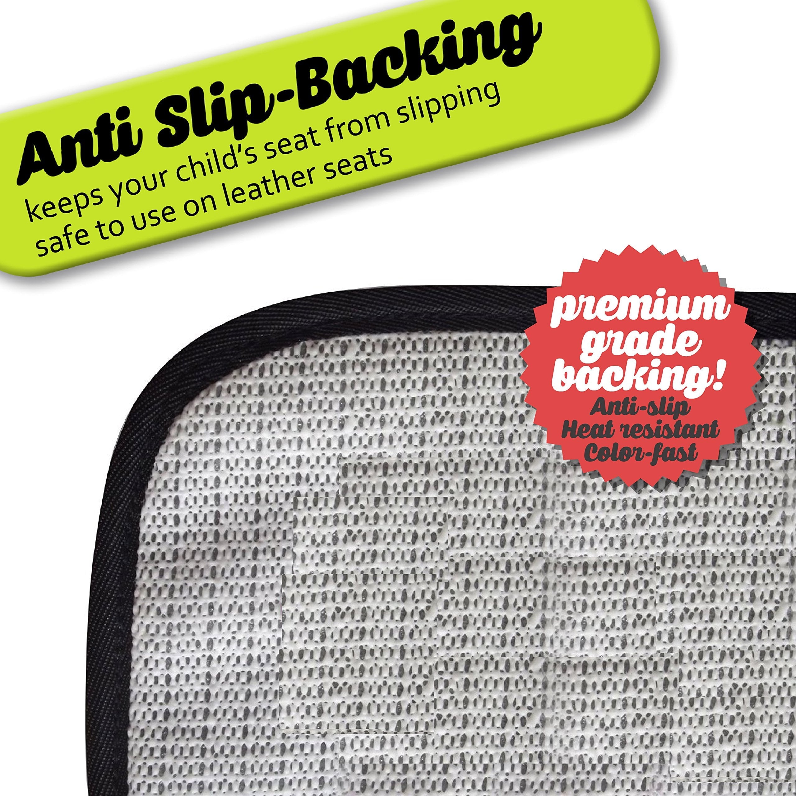 Lebogner Car Seat Protector, Luxury Mat Cover Protector To Keep Nice And Clean Under Your Baby’s Infant Car Booster Seat, Or From Your Pets, Protects Your Auto Leather And Upholstery Seats From Damage