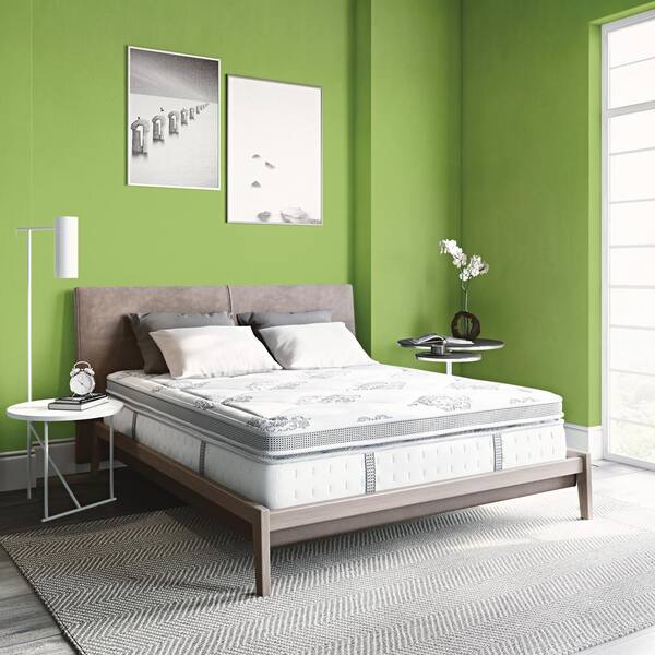 Gramercy Cal King-Size 14 in. Gel Foam and Innerspring Mattress