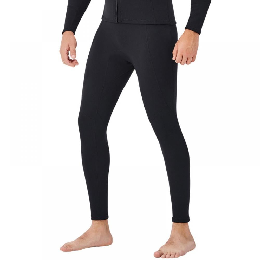2mm Wetsuit Pants Men Womens Wet Suits Swim TightsNeoprene Swimming Leggings 2mm Long Diving Surfing Kayak Pant Keep Warm for Workout Scuba Snorkeling Canoeing Water Sports