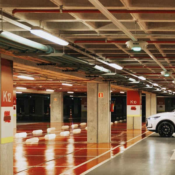 8-Ft Power Selectable 72W, 80W, 100W, Color Selectable 35K, 40K, 50K, Dimmable ETL Listed Gray Finish Vaporproof Fixture