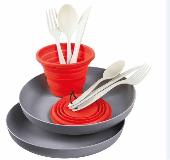 Ozark Trail 11 Piece Silicone Camping Mess Kit