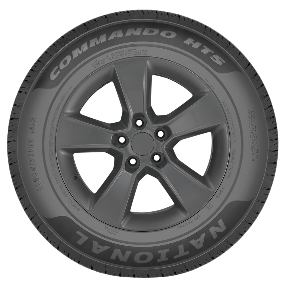 National Commando HTS All Season 235/55R20 102H Light Truck Tire Fits: 2017-20 Cadillac XT5 Premium Luxury, 2014-17 INFINITI QX60 Hybrid