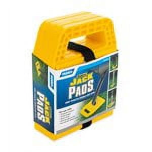 Camco 44595 Standard Stabilizer Jack Pad, Yellow - 4-pack
