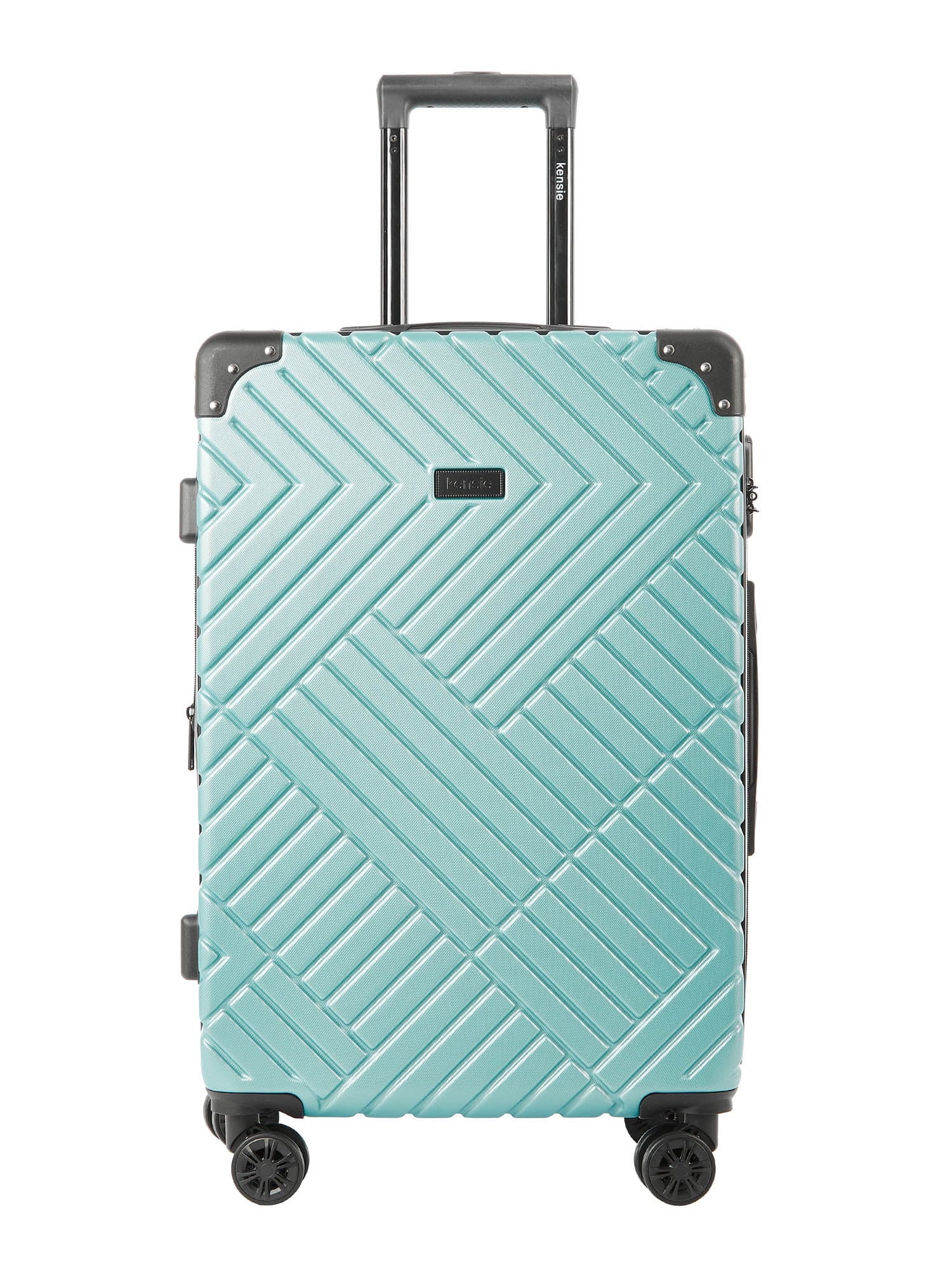 Kensie 3 Pc. Hardside Expandable Luggage Set, Teal