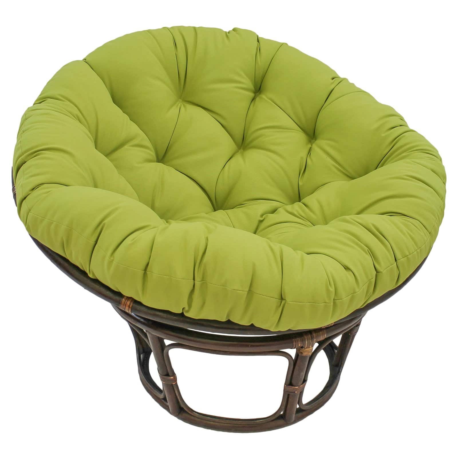 Blazing Needles Twill Solid Papasan Cushion
