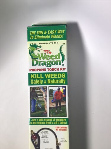 Weed Dragon Propane Torch Kit - Model #VT 2-23 C Brand New