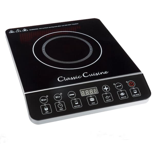 Portable Induction Cooktop 1800-Watt Single Burner Electric Hot Plate