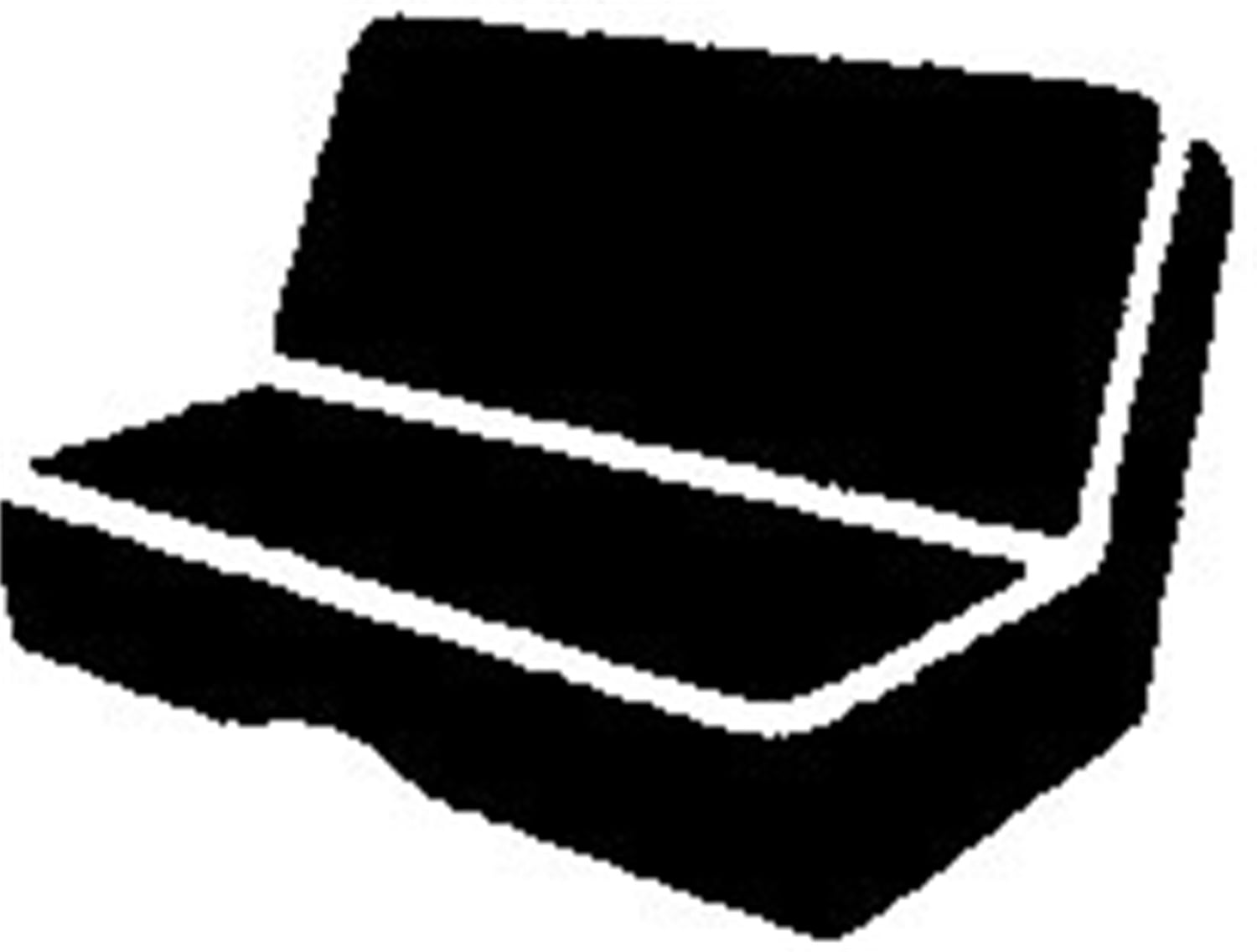 Fia Inc. OE34 CHARC FIAOE34 CHARC OE SEAT COVER CHARCOAL UNIVERSAL TRUCK FULL SIZE BENCH