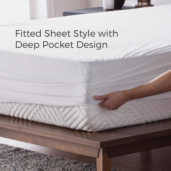 Tencel Jersey Fabric Polyester Twin XL Mattress Protector