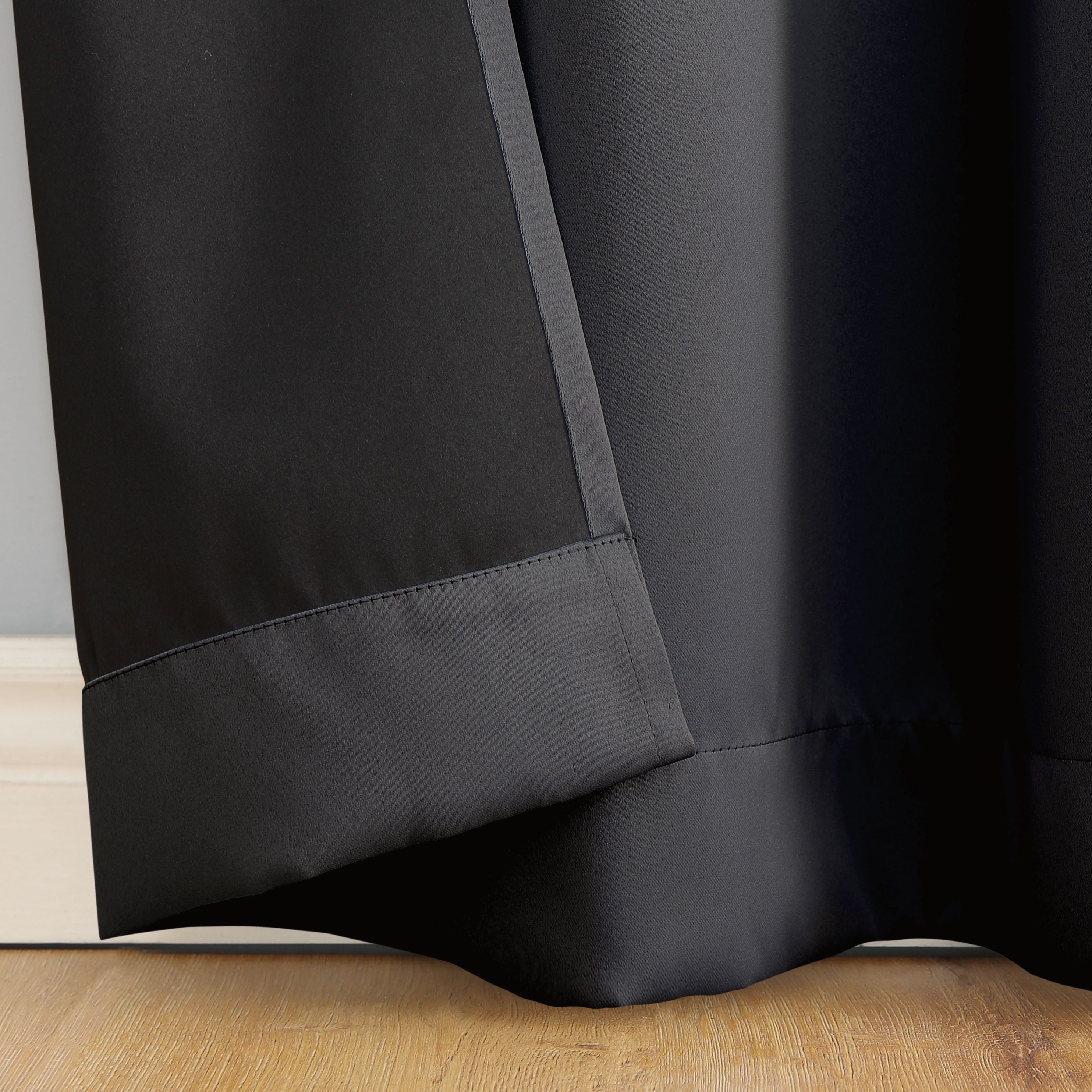 Sun Zero Oslo Theater Grade 100% Blackout Grommet Curtain Panel, 52