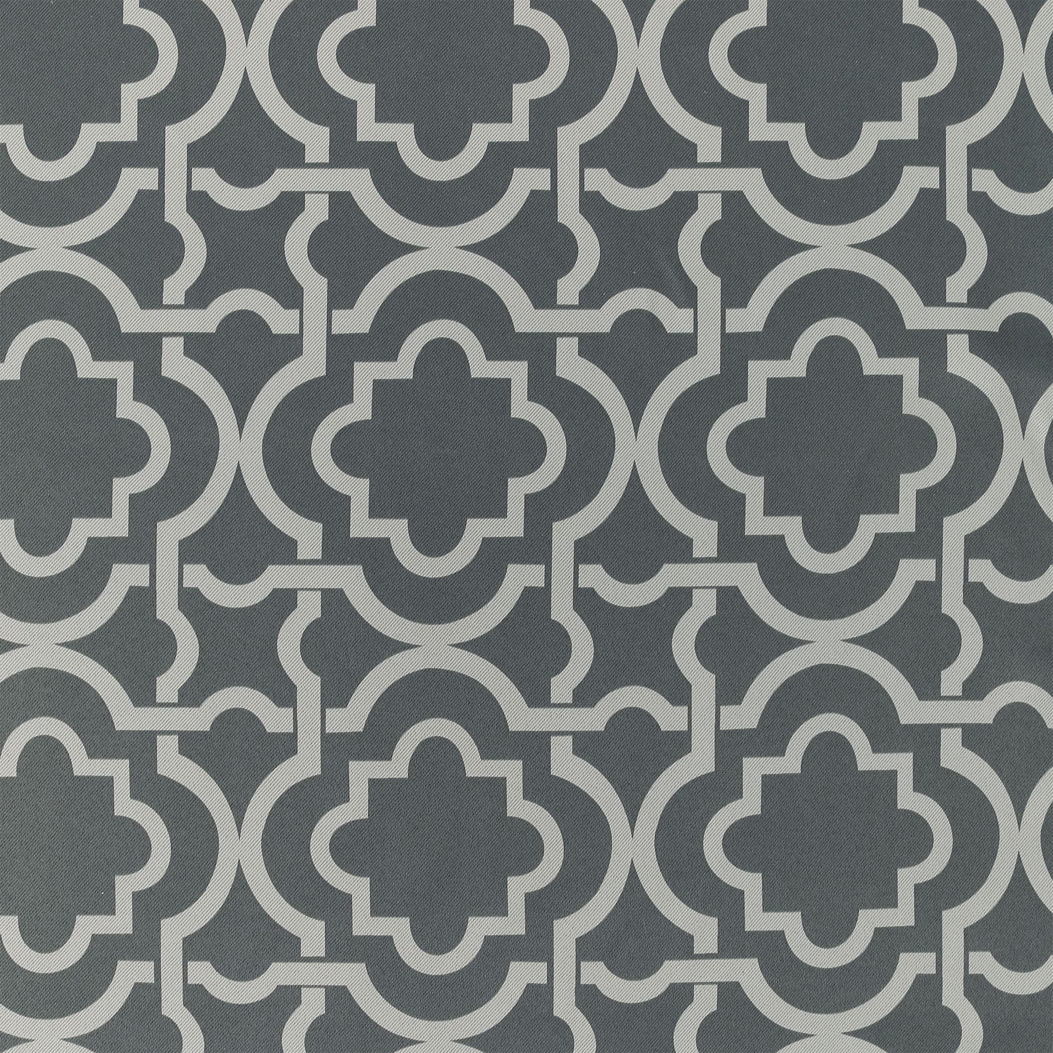 Sun Zero Barnett Trellis Blackout Grommet Curtain Panel, 40