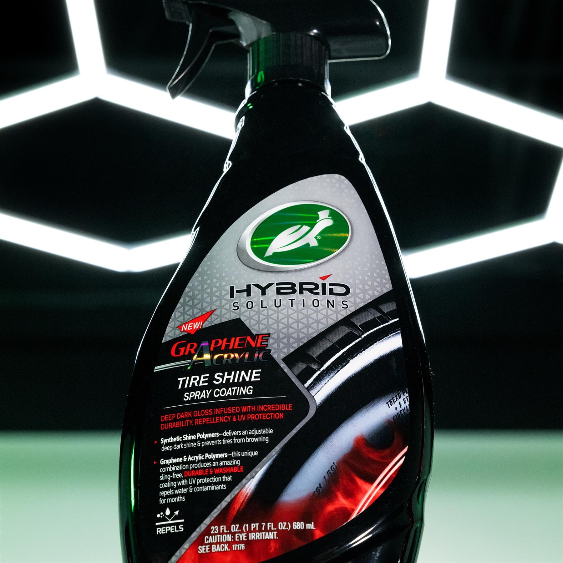 Turtle Wax Hybrid Solutions Graphene Acrylic Tire Shine Coating 23 fl oz