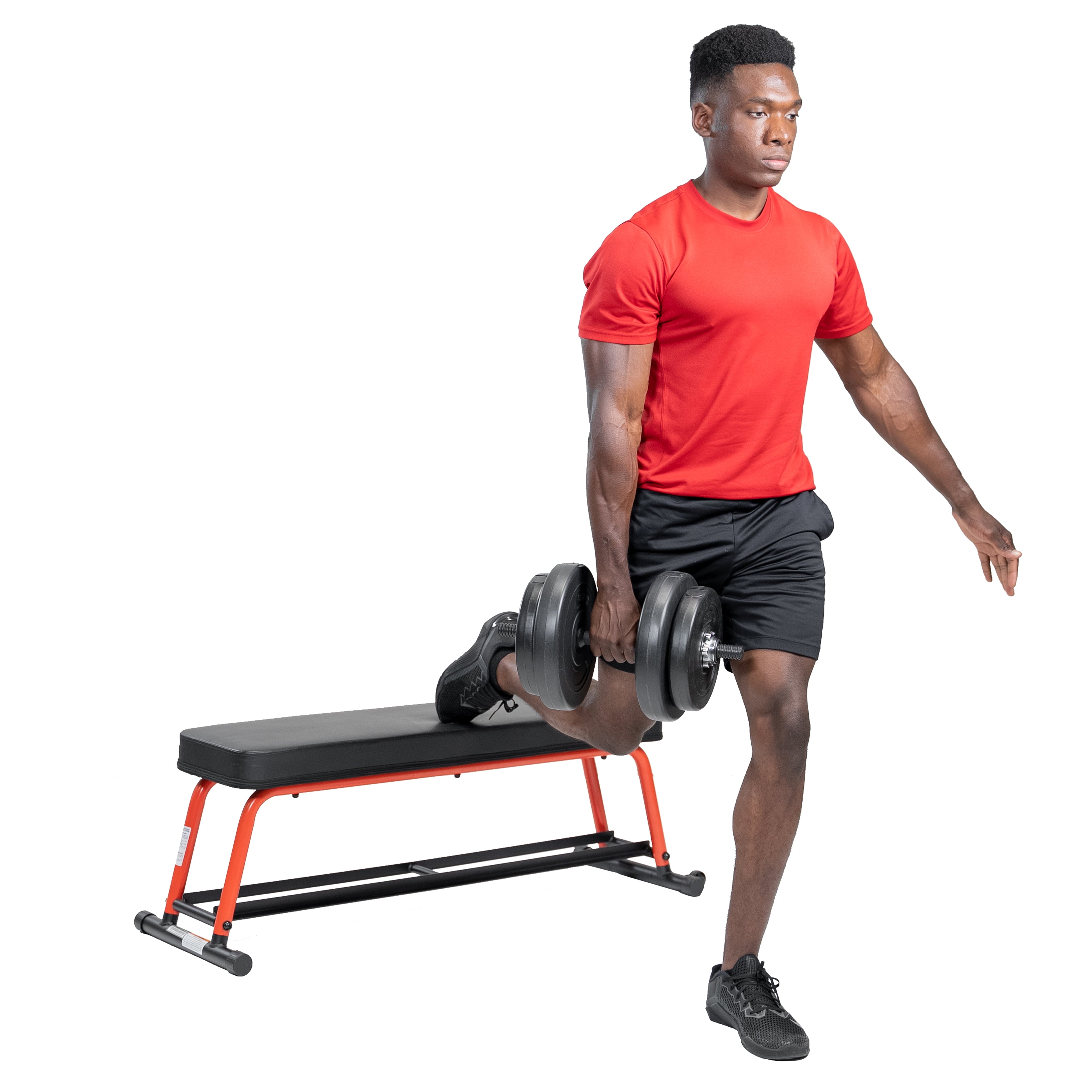 Sunny Health & Fitness Power Zone Strength Flat Bench - SF-BH6996