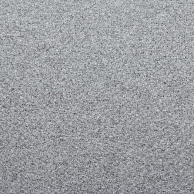 A&D Home Linda Polyester Round Arm Loveseat Sofa, Light Gray